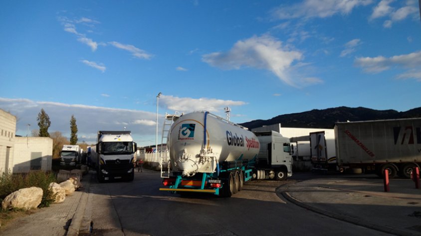 Imatge d'arxiu del carrer Canigó, al polígon Vilella