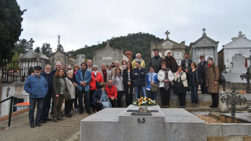 Primera Activitat de l'Associació d'Amics del Museu Memorial de l'Exili