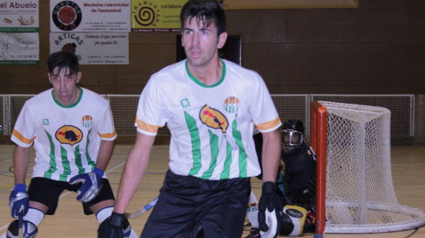 Una imatge del partit del Red Tortuga contra lAndorra CH