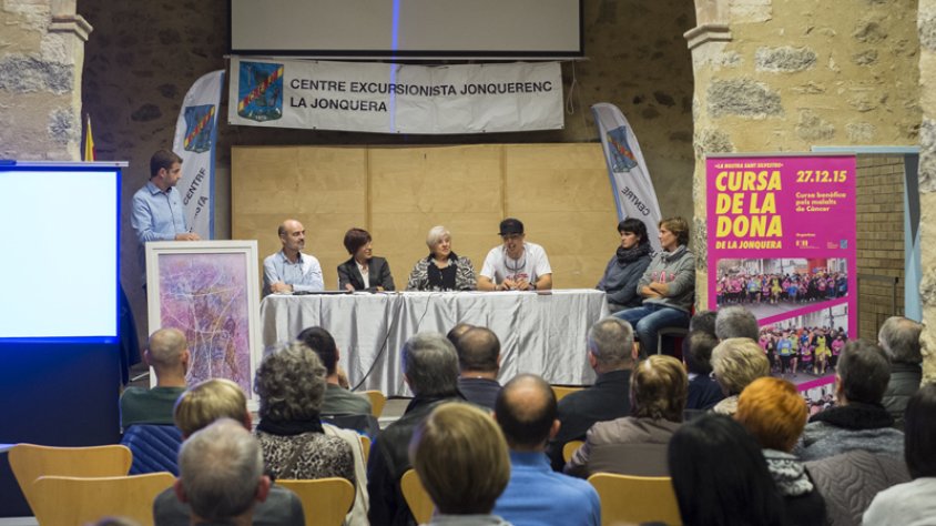 El CEJ i Oncolliga Girona van presentar divendres la Cursa de la Dona edició 2015