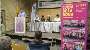 El CEJ i Oncolliga Girona van presentar divendres la Cursa de la Dona edició 2015