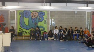 Activitats organitzades per part de l'alumnat de l'Institut de la Jonquera en solidaritat amb la Marató de TV3