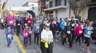 Imatges de la Cursa de la Dona d'aquest diumenge 27 de desembre