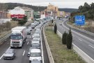 Reoberta l'AP-7 a la Jonquera en sentit nord després dels dos accidents a França que han obligat a tallar-la
