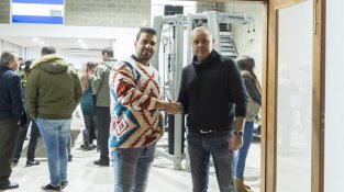 Els dos propietaris del nou Gimnàs de la Jonquera