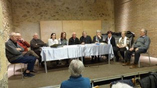 Reunió general del Casal de l'Avi de la Jonquera divendres passat a Can Laporta