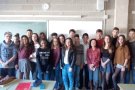 L'escriptora Maite Carranza visita l'Ins de la Jonquera