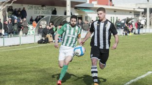 Una de les imatges que es va poder veure al partit contra l'Abadessenc