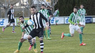 Una de les imatges que es va poder veure al partit contra l'Abadessenc