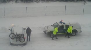 La gran nevada de fa 15 anys que va col·lapsar la Jonquera