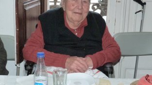 La sòcia de més edat del Casal de l’Avi de la Jonquera, la Margarita Duran, ha complert 103 anys.