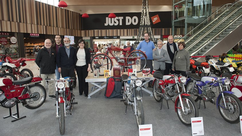 Inaugurada aquest matí l'exposició de Derbi a Gran Jonquera