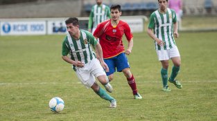 Una imatge del partit contra el Martinenc