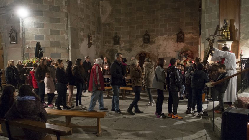 La Jonquera torna a celebrar el Divendres Sant