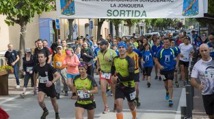 Imatges d'avui a la sortida de la XXXIII Marxa dels Dòlmens