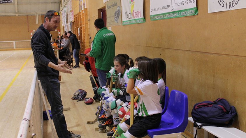 L'aleví del CP Jonquerenc, tercer de la Copa Federació