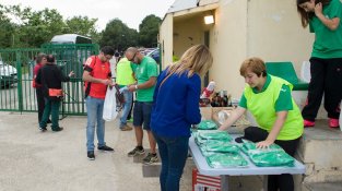 Molt d'ambient al partit jugat al camp municipal de Les Forques, on l'afició jonquerenca es va bolcar en donar suport a l'equip