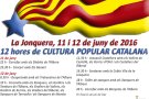 La Jonquera viurà les 12 hores de cultura catalana