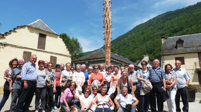 Imatges del viatge del Casal de l'Avi a la Val d'Aran i a Lourdes