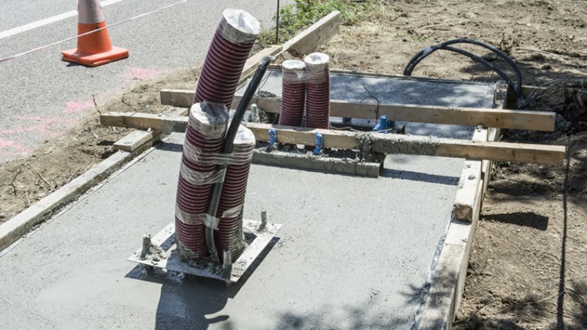 El radar de tram a la N-II entre Agullana i Capmany es posarà en marxa en breu. Les obres van finalitzar ja fa mesos.