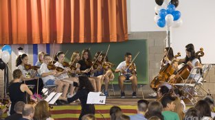 Festa de fi de curs a l'escola i l'institut de la Jonquera