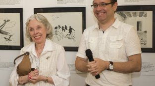 El Museu Memorial de l'Exili de la Jonquera va inaugurar ahir dissabte una exposició que conté una trentena de dibuixos d'Àlvar Orriols