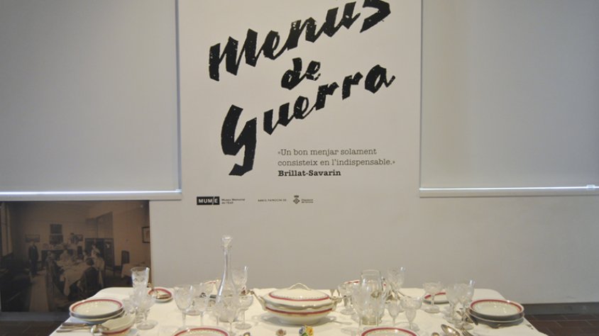 L'exposició "Menus de Guerra" serà al MUME fins al 2 d'octubre