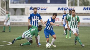 Imatges del partit d'ahir entre la UE Figueres i la UE La Jonquera