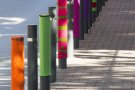 El Yarn Bombing al carrer posa en marxa la Festa Major de 2016