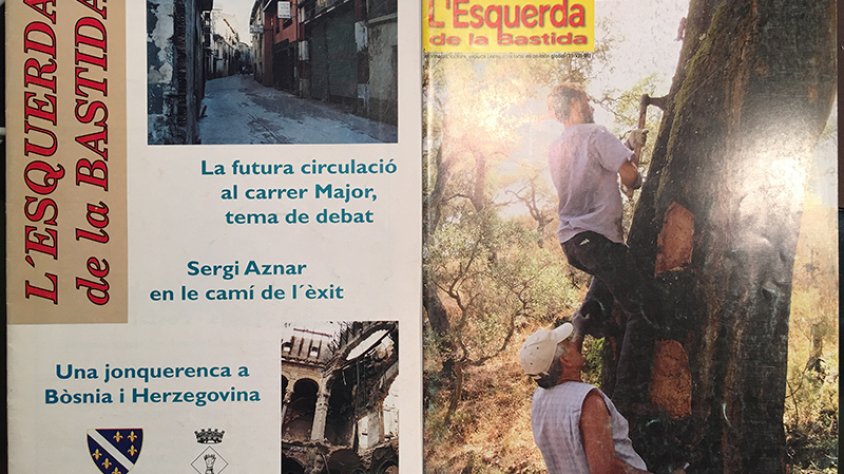 Portades de l'Esquerda de setembre de 1996 i 2006