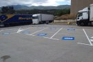 Les autocaravanes ja tenen un espai condicionat a la Jonquera