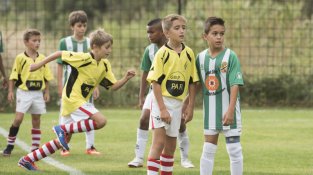 Imatges de la jornada Futbol Base de la UE la Jonquera del cap de setmana passat