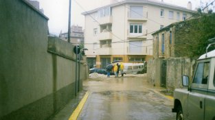 Una de les imatges de l'aiguat del 13 d'octubre de 1986