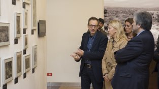 Imatges de la visita de la consellera Neus Munté ahir la Jonquera