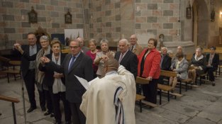 Imatges de la IXa Festa de les Noces d'or organitzada pel Casal de l'Avi de la Jonquera
