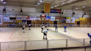 El Red Tortuga Jonquerenc encadena la segona victòria consecutiva. Imatge del partit contra La Garriga d'aquest cap de setmana