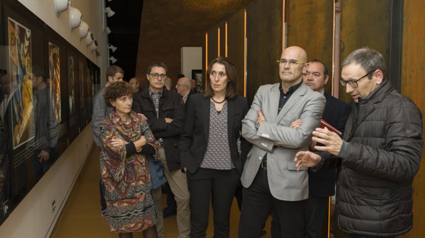 El conseller Romeva també ha destacat l’excel·lent relació transfronterera del MUME amb els Ajuntaments de la Catalunya Nord
