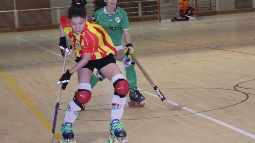 Lluna Lozano, convocada per disputar un partit amb la selecció de Girona