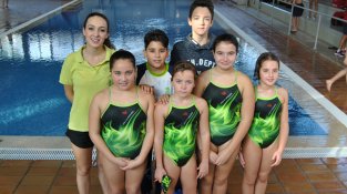 Bon paper del Club Natació ACEJ Jonquera al 50è aniversari del CN Figueres