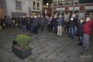 Concentració en suport a Carme Forcadell a la plaça de l'Ajuntament