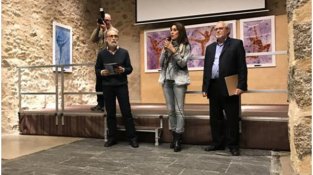 Imatges inauguració de l’exposició “Els passos d’Isidora Duncan” de Jaume Mach