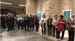 Imatges inauguració de l’exposició “Els passos d’Isidora Duncan” de Jaume Mach