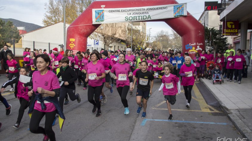 Imatges d'aquest cap de setmana a la Cursa de la Dona de la Jonquera