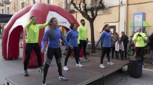 Imatges d'aquest cap de setmana a la Cursa de la Dona de la Jonquera