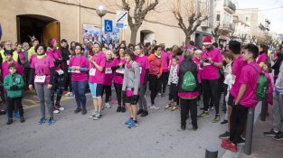 Imatges d'aquest cap de setmana a la Cursa de la Dona de la Jonquera