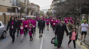 Imatges d'aquest cap de setmana a la Cursa de la Dona de la Jonquera