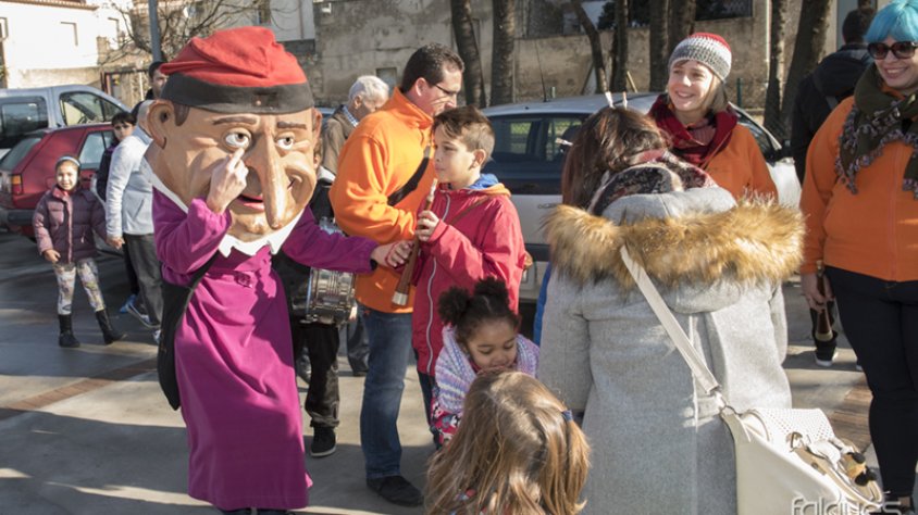 L'Home dels Nassos s'ha passejat per la Jonquera