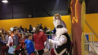 Imatges de la cavalcada de Reis a la Jonquera