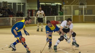 Imatges del partit del Red Tortuga contra el CH Andorra