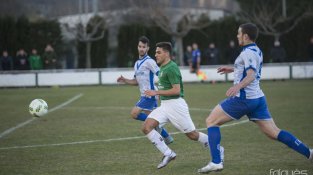Imatges del partit de futbol entre la UE la Jonquera i l'Europa